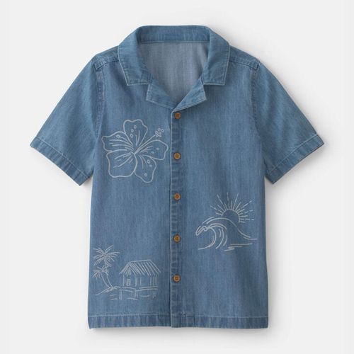 Camisa tropical para niño