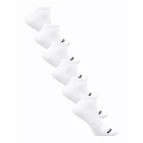 Set de 6 pares de calcetines blancos para niño