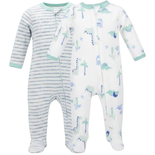 Set de 2 pijamas con estampado de dinosaurios para bebé niño