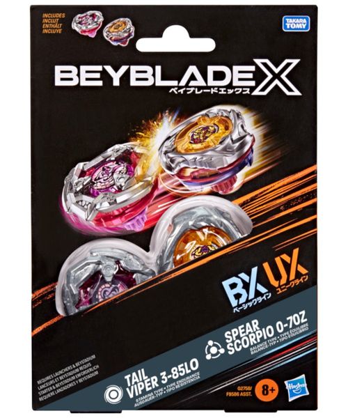 BeybladeX set doble trompo