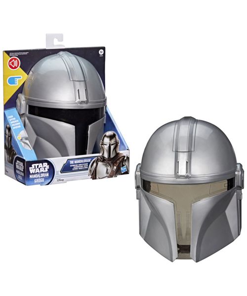 Máscara Electrónica Star Wars The Mandalorian con Frases y Efectos de Sonido