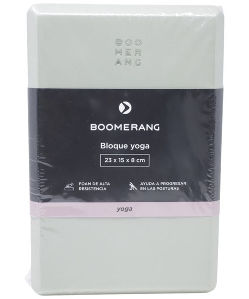 Bloque para Yoga Boomerang Verde 23 x 15 x 8 cm