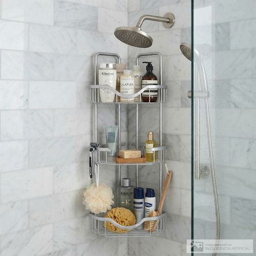 Organizador para baño esquinero