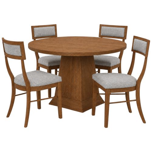 Juego de comedor 4 personas redondo Aspen