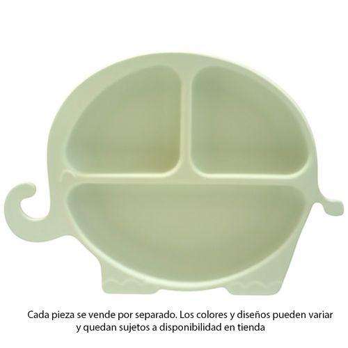 Plato con diseño de animales surtido para bebé