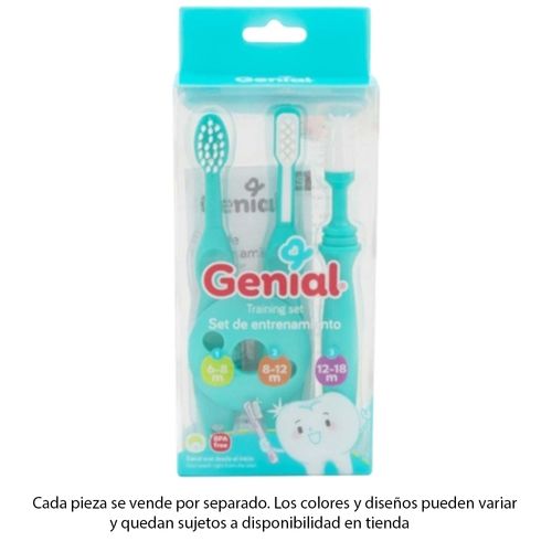 Set de entrenamiento de higiene bucal para bebé