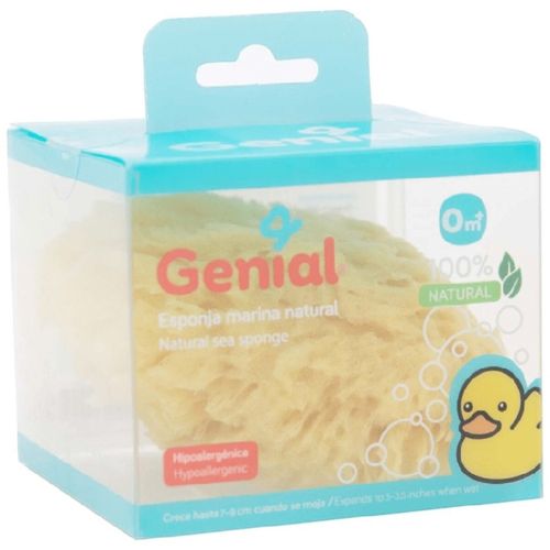 Esponja marina natural hipoalergénica para bebé