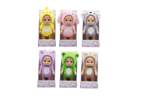 Muñeca Bebé Dream Collection 25 cm con Disfraz de Animal Surtido
