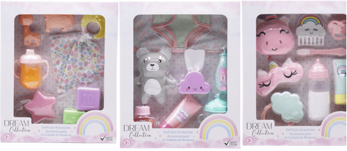 Set de Accesorios para Muñeca Dream Collection Cuidado Surtido