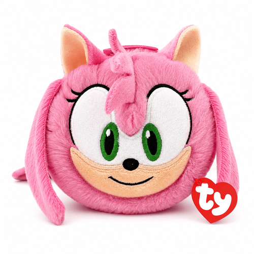 Ty Beanie Bouncers Amy Sonic Peluche Rebotador 4 Pulgadas
