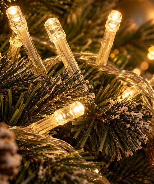 Luces navideñas tipo firecracker de 800 LED