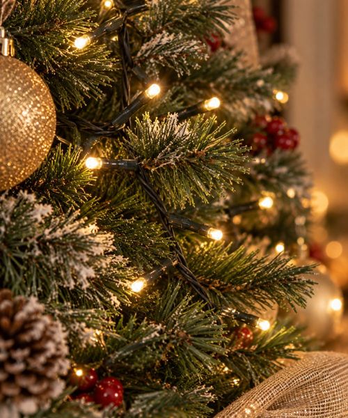 Luces navideñas tipo firecracker de 300 LED