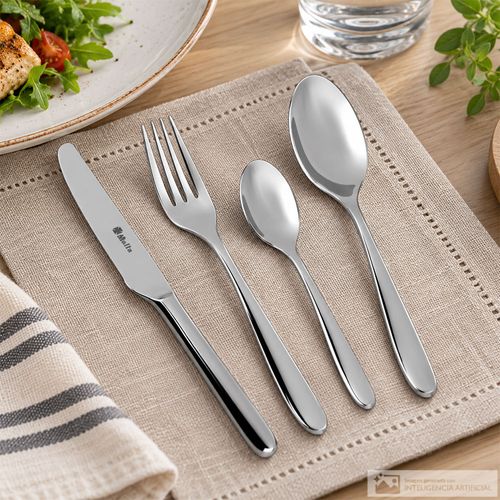 Set de cubertería modelo 1621 de 24 piezas