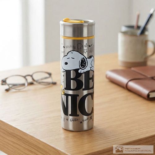 Termo Snoopy de doble pared 430 ml
