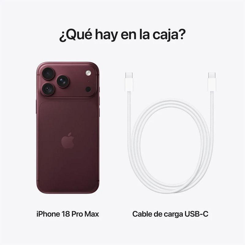 Iphone 18 pro max 17.52 cm (6.9") 256gb negro-1790259618789