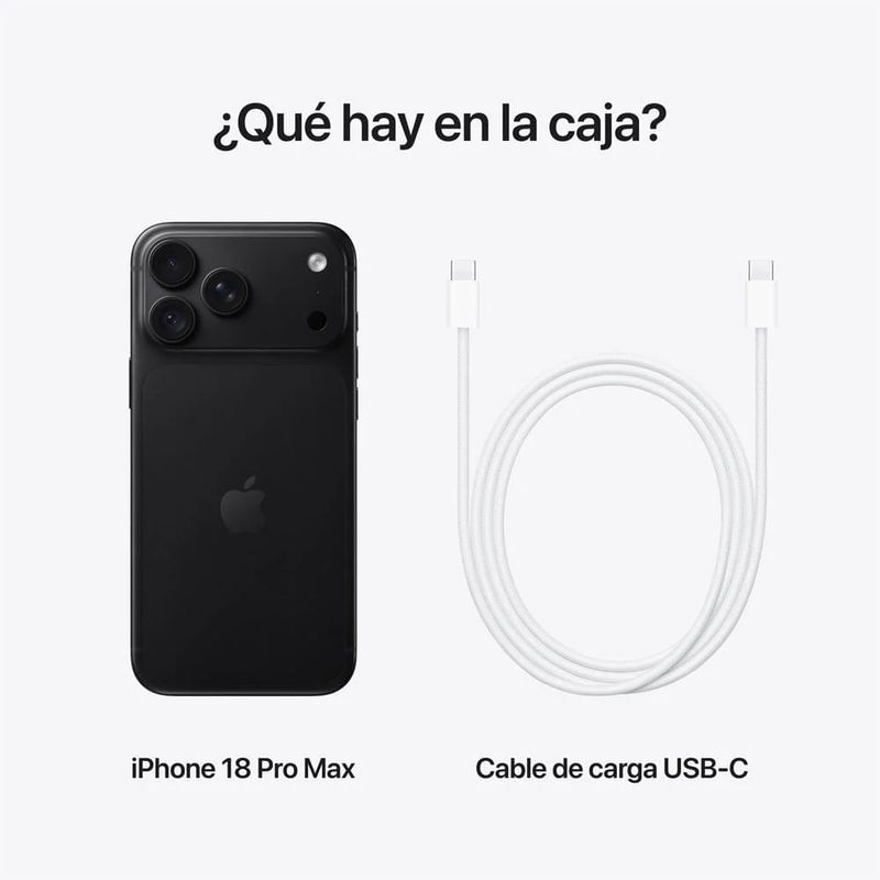 Iphone 18 pro 16.00 cm (6.3") 256gb plata-1790258617878