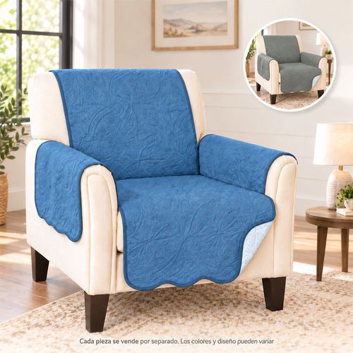 Protector reversible para sillón individual Camille color surtido