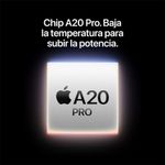 Iphone 18 pro 16.00 cm (6.3") 256gb plata-1790258777608
