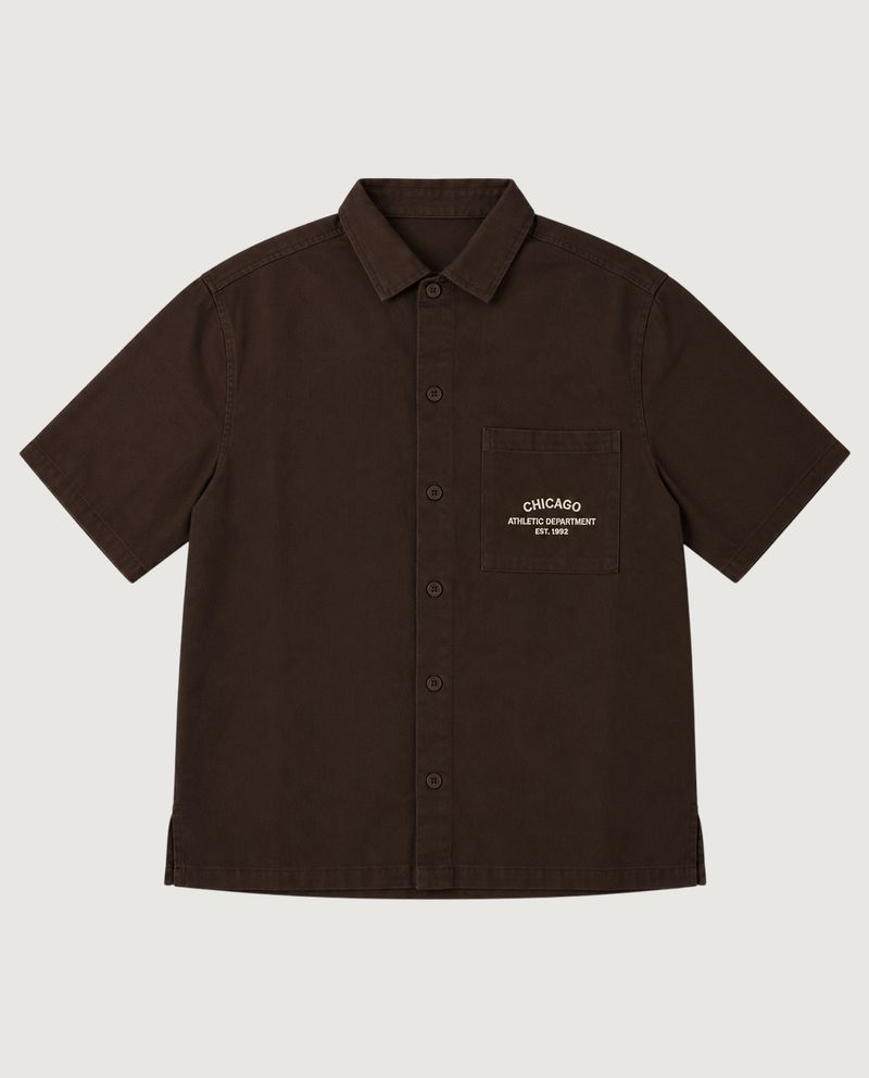 Camisa casual Orange regular fit café - Siman El Salvador