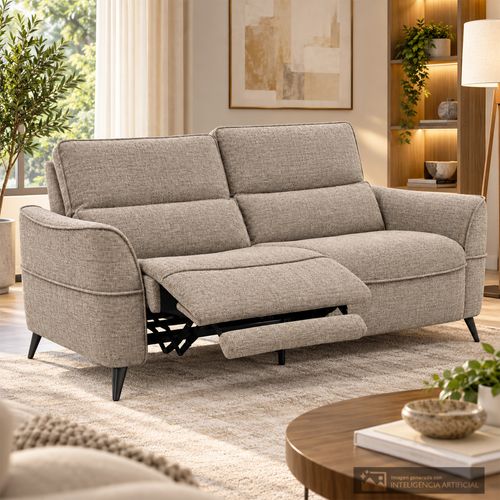 Love seat reclinable eléctrico