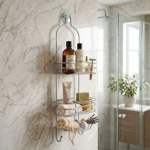 Organizador de baño acabado ónix