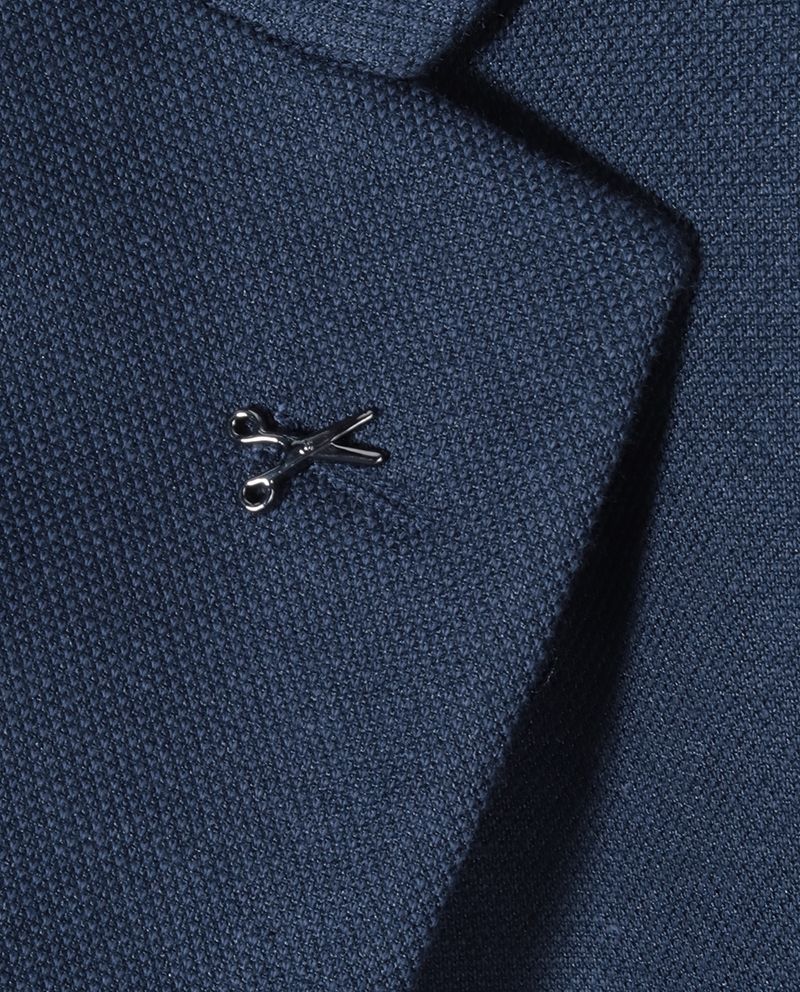 Blazer Carven slim fit azul - Siman El Salvador