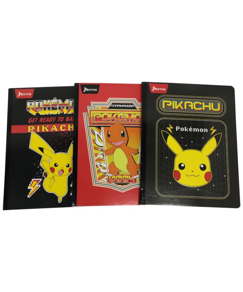 Cuaderno Norma Pokémon Diseños Surtidos 1 Pieza - Siman El Salvador