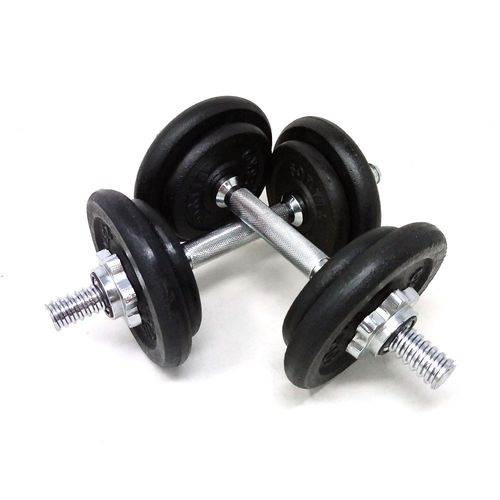 Set mancuernas 20 kilos Fortis