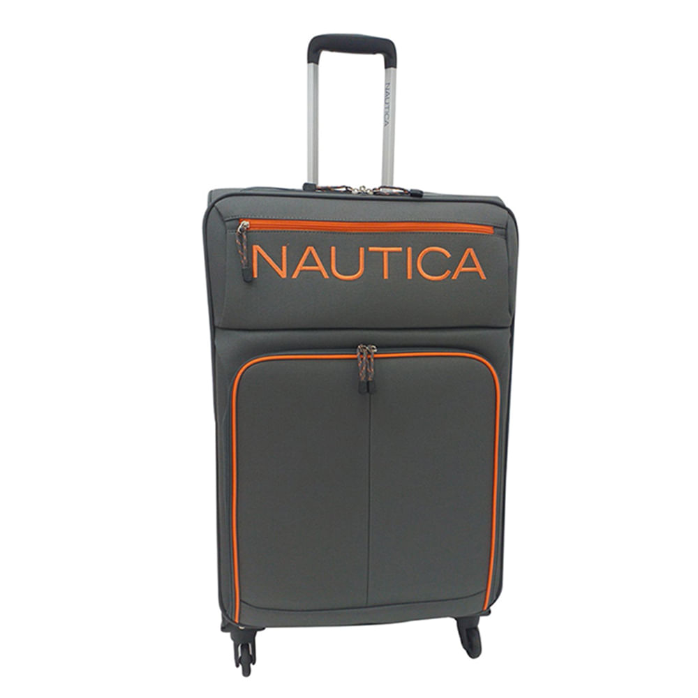 Maleta nautica montrose grande grey/orange