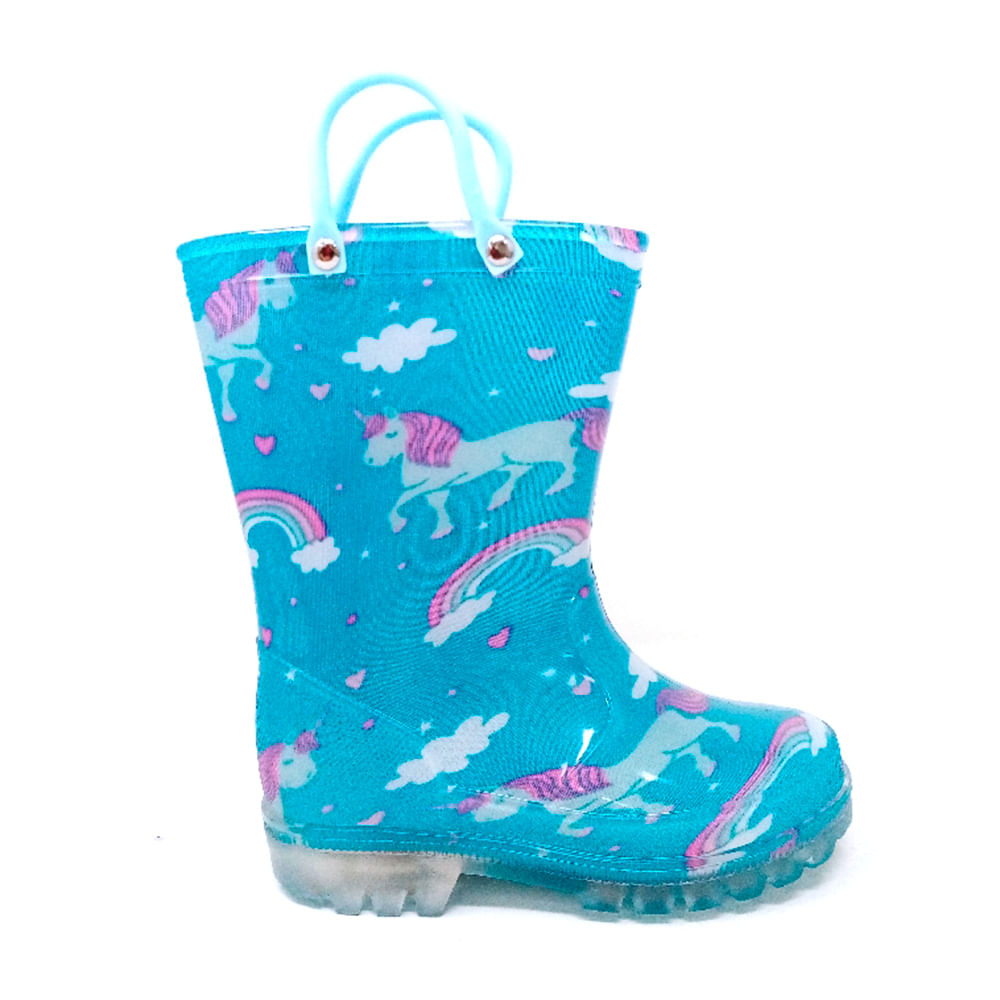 Botas De Agua Niña Amazon Botas De Agua Unicornio Malva Para Niños