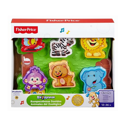 Fisher-Price Juguete para Bebés Rompecabezas de Animales