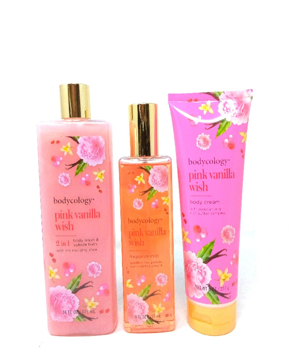 Set corporal de baño Bodycology Pink Vanilla Wish Siman El Salvador - Main Image