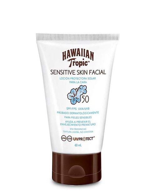 Sensitive Skin Facial Loción Protectora Solar para la cara FPS50 60ml