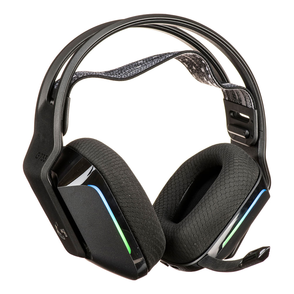 logitech g733 lightspeed rgb auriculares wireless blancos