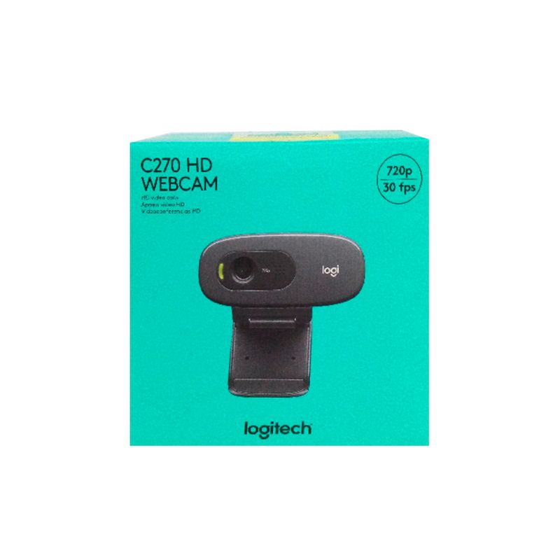 Cámara Web Logitech Camara Logitech C270 Hd 720p Cámara Web Hd