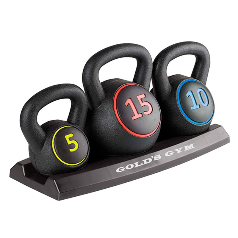 Gold's gym 2025 kettlebell kit