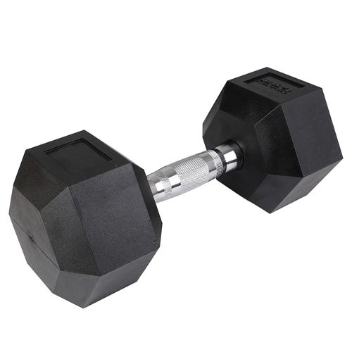 Mancuerna hexagonal 25 libras Golds Gym