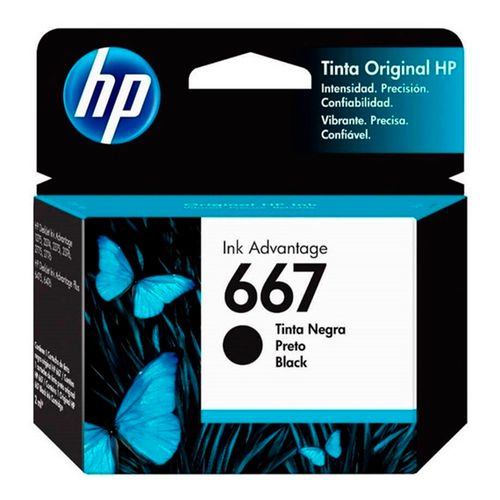 Tinta HP 667 de 2ml.