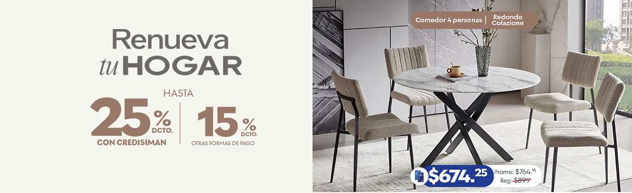 Hasta 25% de descuento