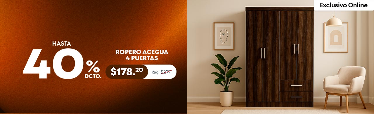 Hasta 40% de descuento