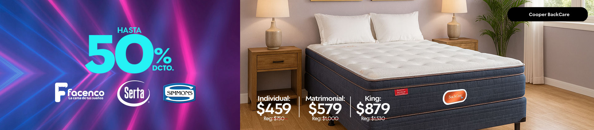 Hasta 50% de descuento