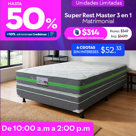 Hasta 50% de descuento