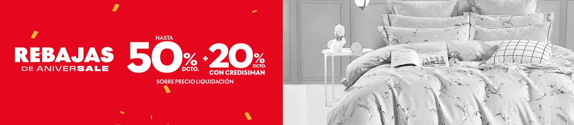 Hasta 50% de descuento