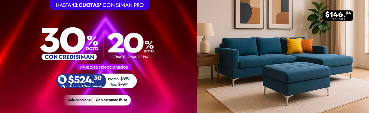 30% DE DESCUENTO