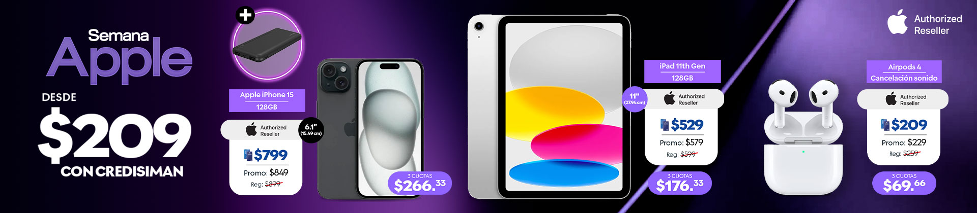 Productos apple