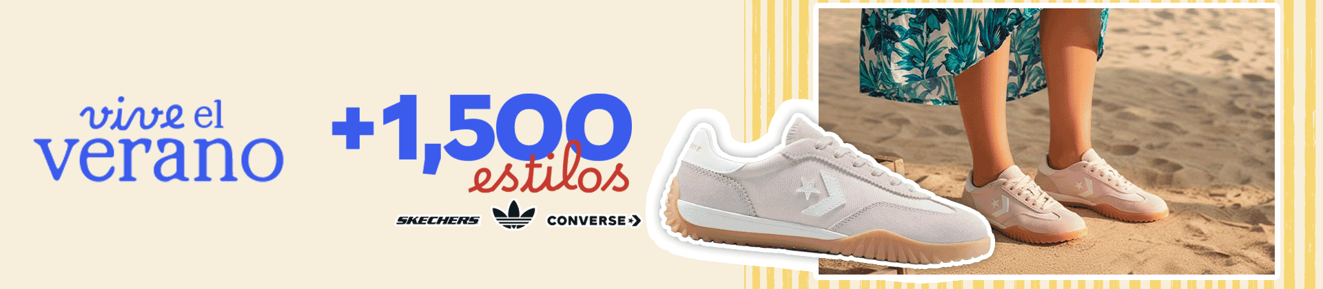 Más de 1,500 estilos de zapatos