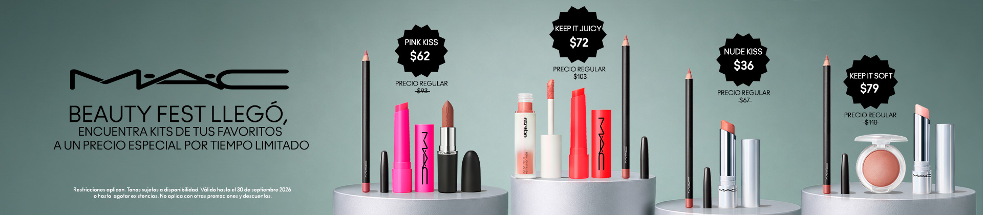 Descubre los kits de MAC Cosmetics