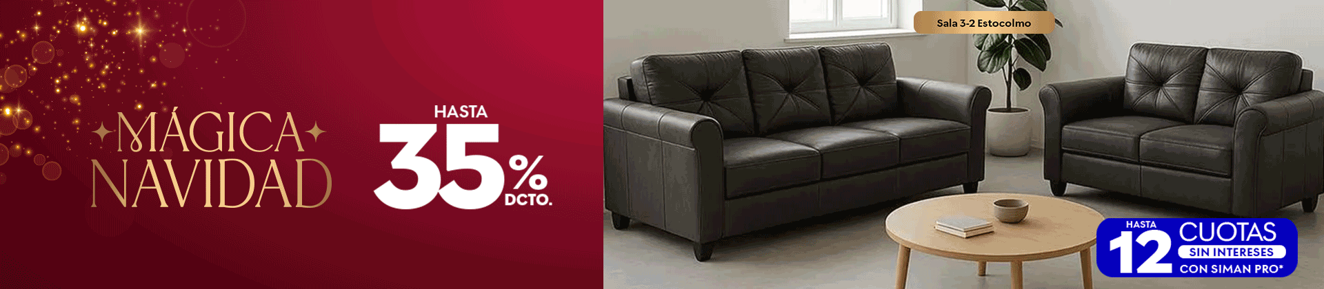 Hasta 35% de descuento