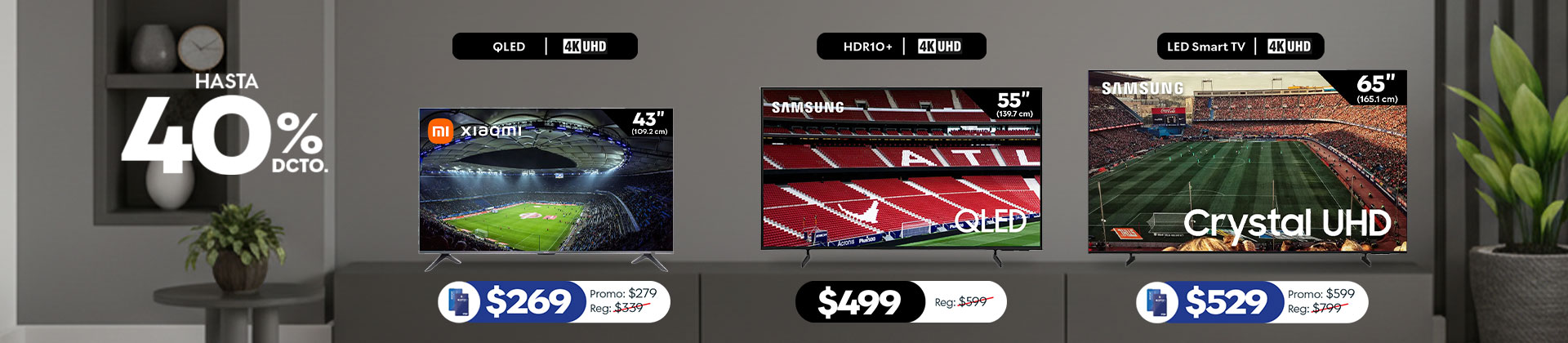 40% de descuento