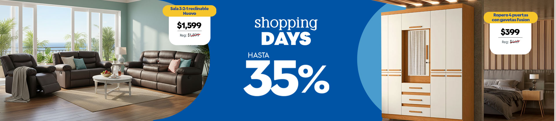Hasta 35% de descueto